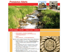 Tablet Screenshot of pensiuneamaria.eborsa.ro